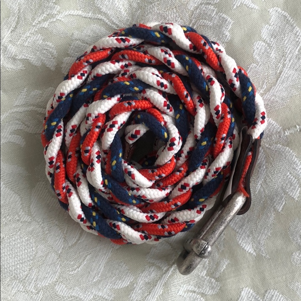 ANTHROPOLOGIE braided patterned belt